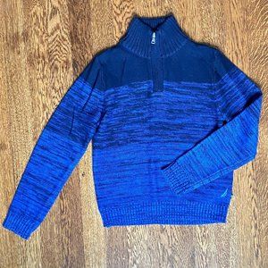 NWT Nautica Quarter-zip Pullover Sweater - Size 7 (XL)